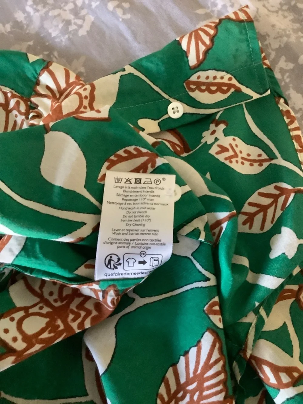 Sezane Pierro Gemini Shirt, Size 36, US 4 - Picture 7 of 7